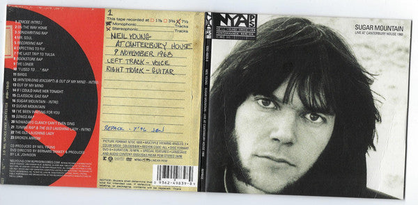 Neil Young : Sugar Mountain (Live At Canterbury House 1968) (HDCD + DVD-V, NTSC, Dig)