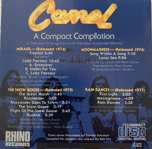 Camel : A Compact Compilation (CD, Comp, RP)