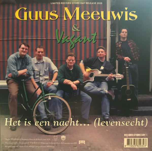 Kraantje Pappie & Guus Meeuwis / Guus Meeuwis & Vagant : Nacht / Het Is Een Nacht..  (Levensecht) (7", Single, Ltd)