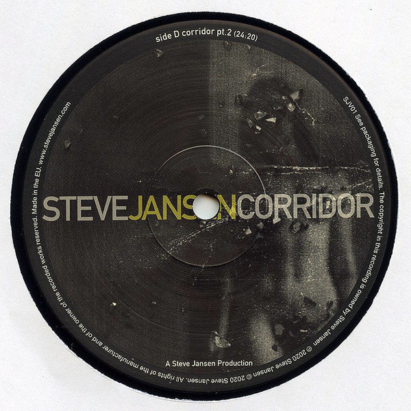 Steve Jansen : The Extinct Suite Corridor (2x12", RE)