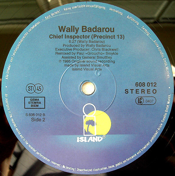 Wally Badarou : Novela Das Nove (Spider Woman) (12", Maxi)