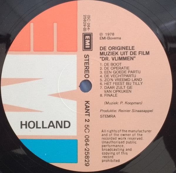 Pim Koopman : Doctor Vlimmen (Originele Filmmuziek) (LP, Album)