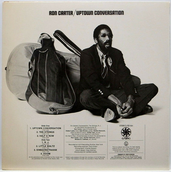 Ron Carter : Uptown Conversation (LP, Album, Gat)