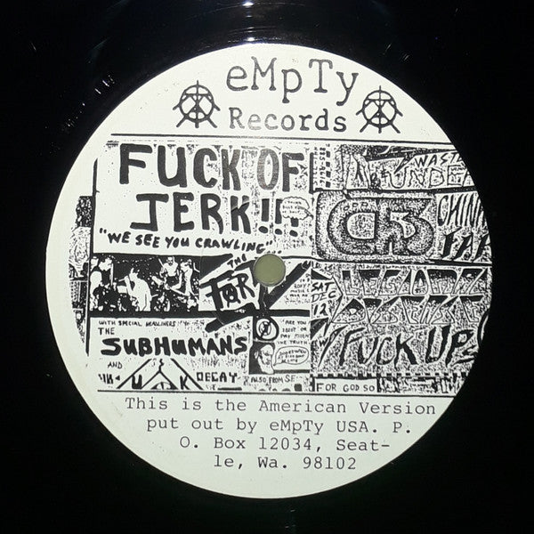 The Fartz : You, We See You Crawling (LP, Comp)