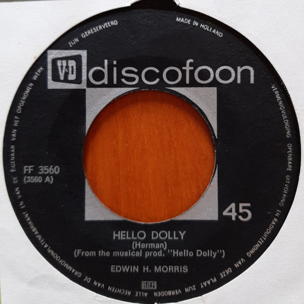 Edwin H. Morris, George Weiner : Hello Dolly / Shout (7")