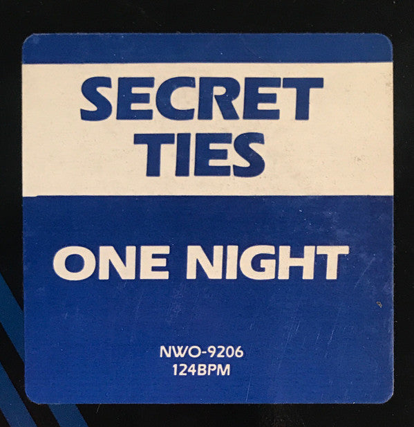 Secret Ties : One Night (12", Promo)