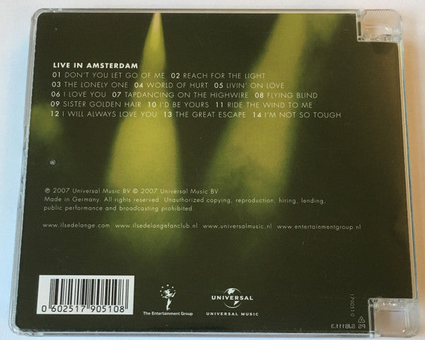 Ilse DeLange : Live (CD, Album, RE, Sup)