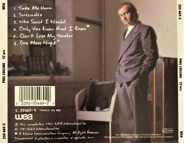 Phil Collins : 12"ers (CD, Comp)