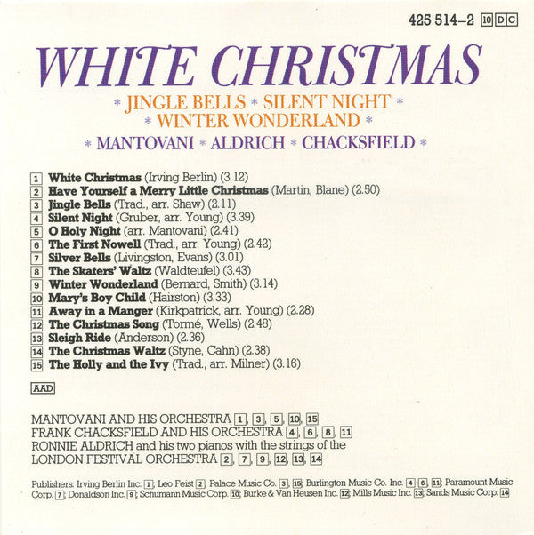 Various : White Christmas (CD, Comp)