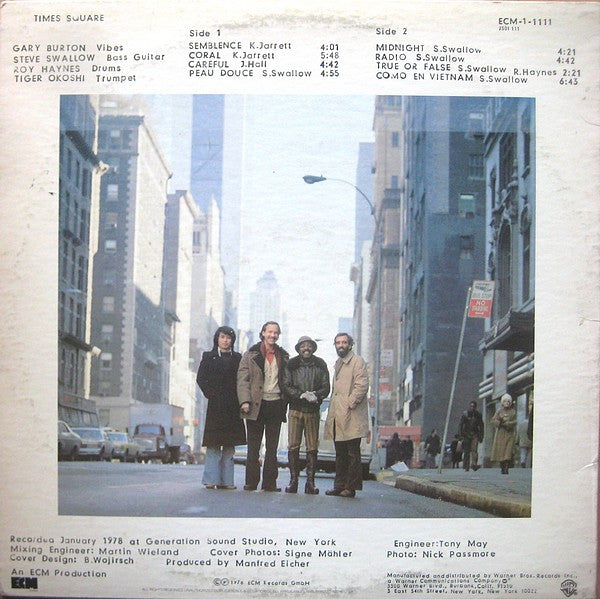 Gary Burton : Times Square (LP, Album)