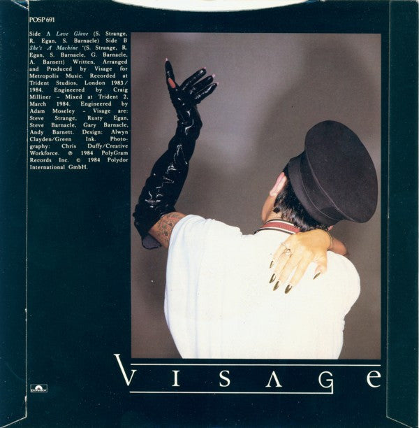 Visage : Love Glove (7", Single)