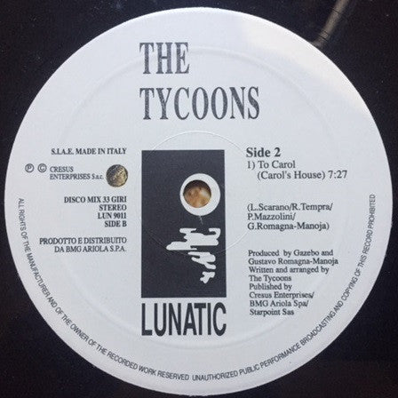 The Tycoons : To Carol (12")
