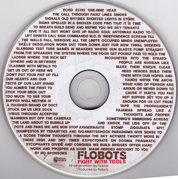 Flobots : Fight With Tools (CD, Album, Sup)