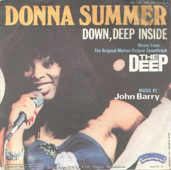 Donna Summer : Down, Deep Inside (Theme From The Deep) (7", Single)