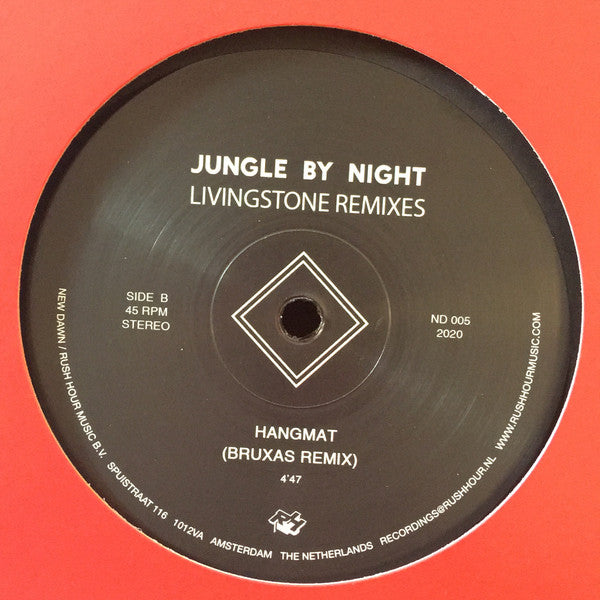 Jungle By Night : Livingstone Remixes (12")