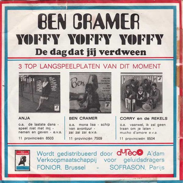 Ben Cramer : Yoffy Yoffy Yoffy (7", Single, Mono, 4-P)