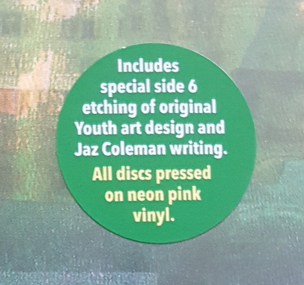 Killing Joke : Laugh At Your Peril (Live In Berlin) (2xLP, Pin + LP, S/Sided, Etch, Pin + Album)