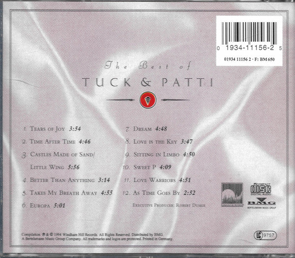 Tuck & Patti : The Best Of (CD, Comp)