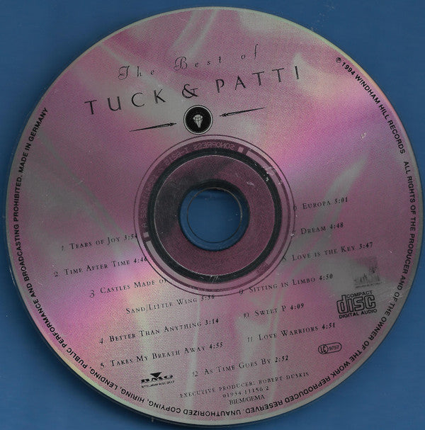 Tuck & Patti : The Best Of (CD, Comp)