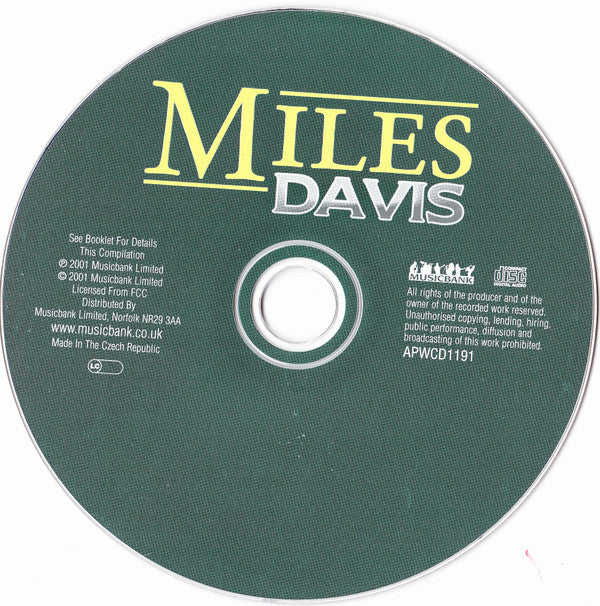 Miles Davis : Miles Davis (CD, Comp)