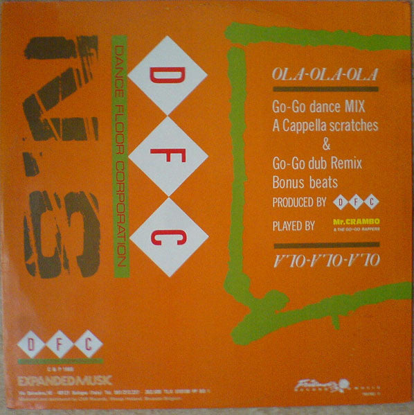 Mr. Crambo And The Go-Go Rappers : Ola-Ola-Ola (12")