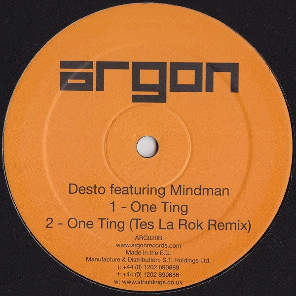 Tes La Rok & Desto (2) : Low (12")