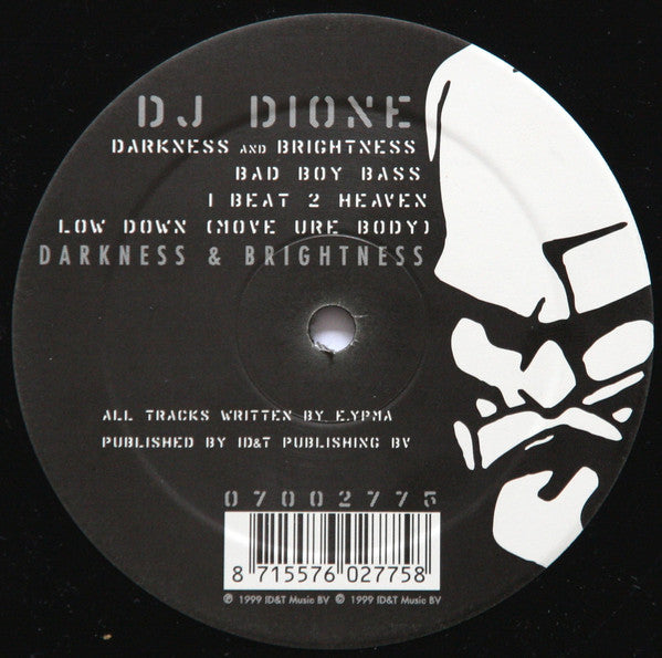DJ Dione : Darkness & Brightness (12", Ltd)