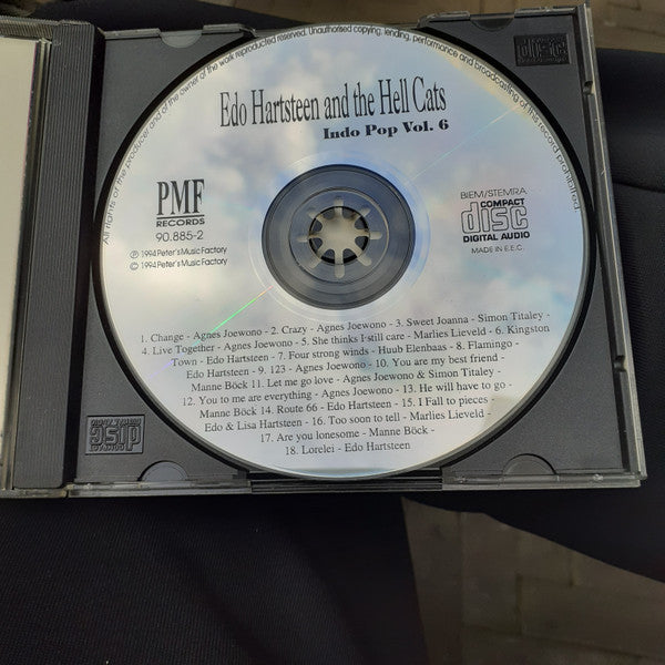 Edo Hartsteen And The Hell Cats : Indo Pop Vol. 6 (CD, Comp)