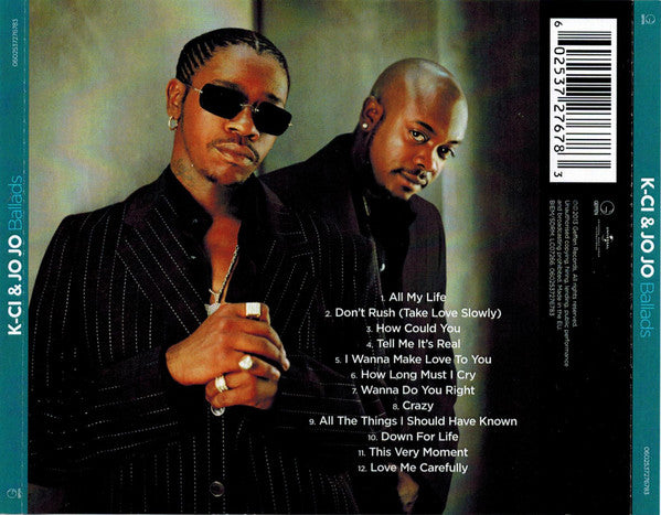 K-Ci & JoJo : Ballads (CDr, Comp)