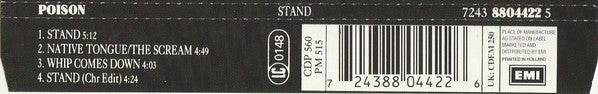 Poison (3) : Stand (CD, Single)