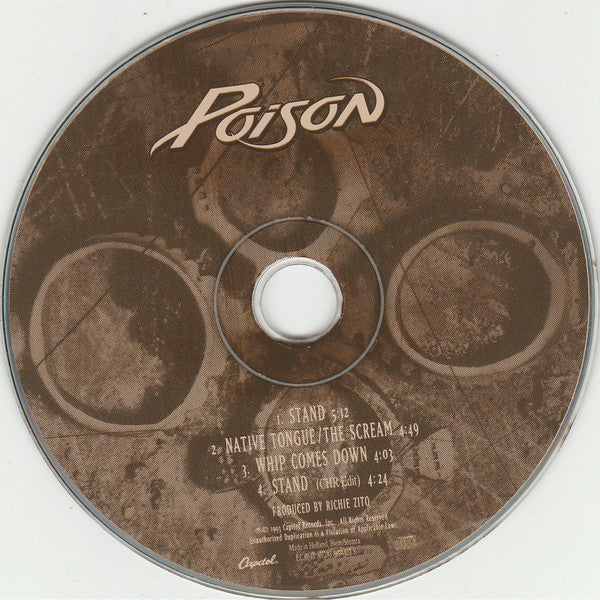Poison (3) : Stand (CD, Single)
