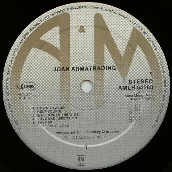 Joan Armatrading : Joan Armatrading (LP, Album)