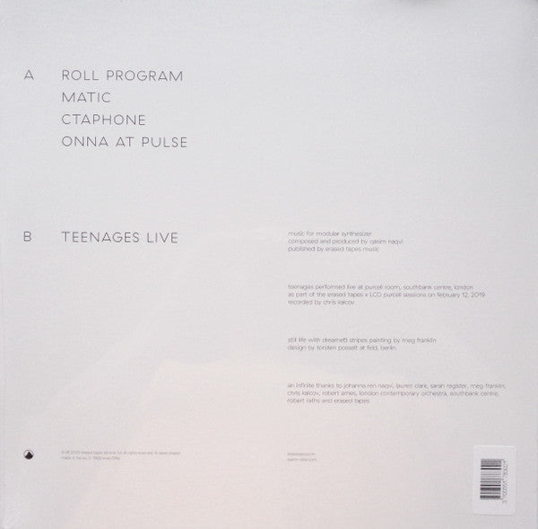 Qasim Naqvi : Beta (12", Ltd, Cle)