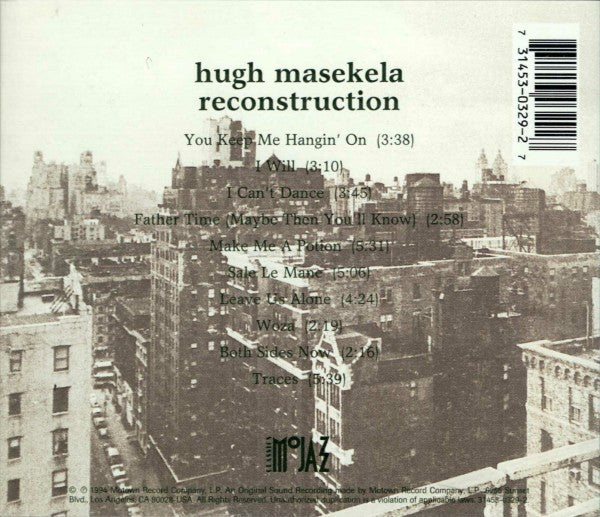 Hugh Masekela : Reconstruction (CD, Album, RE, RM)