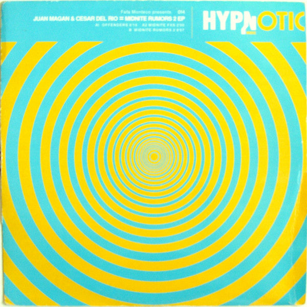 Fafa Monteco Presents Juan Magan & César Del Rio : Midnite Rumors 2 EP (12", EP)