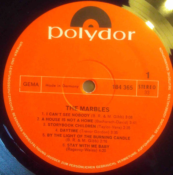 Marbles (3) : The Marbles (LP, Album)