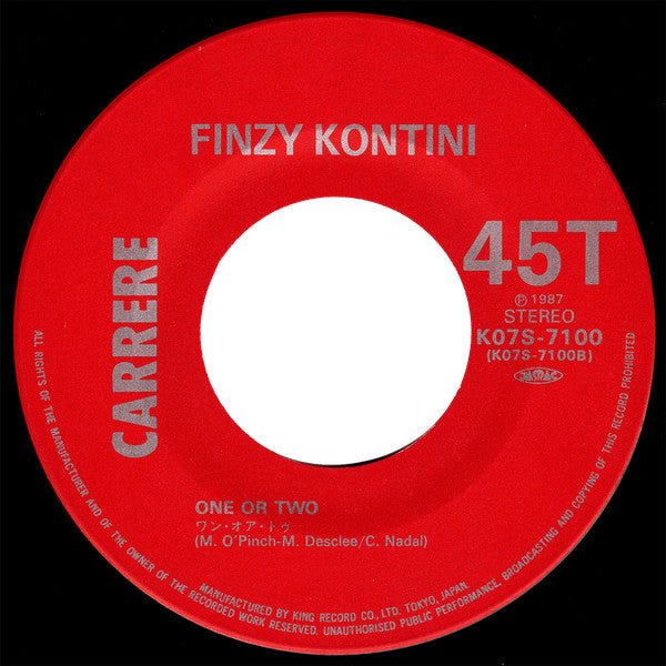 Finzy Kontini : Mister Gringo (7", Single)