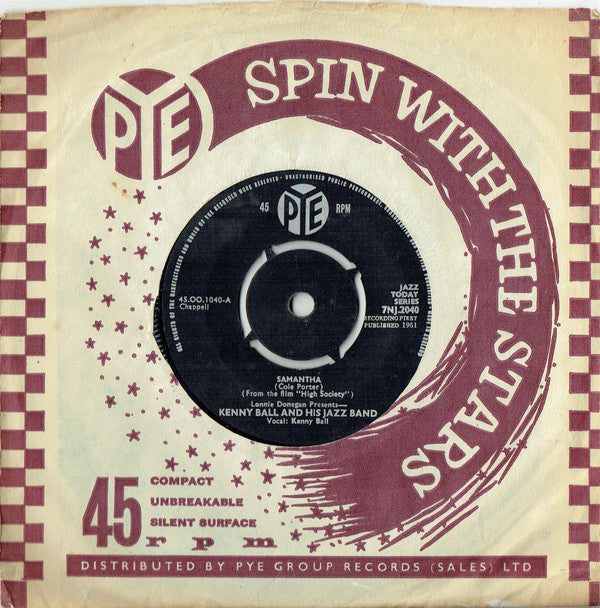 Lonnie Donegan Presents Kenny Ball And His Jazzmen : Samantha (7", Single)