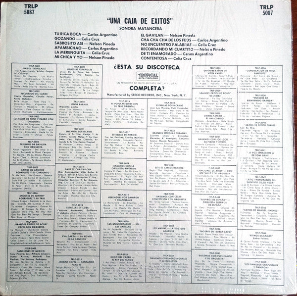 Various : Una Caja Exitos (LP, Comp)