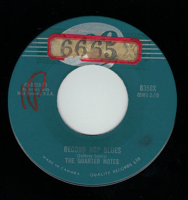 The Quarter Notes (3) : Suki-Yaki-Rocki / Record Hop Blues (7", Single)