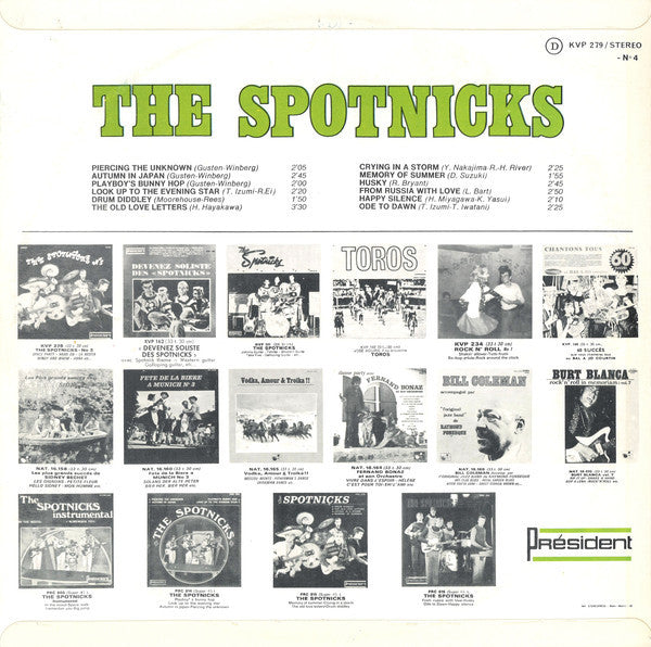 The Spotnicks : N°4 (LP, Comp)