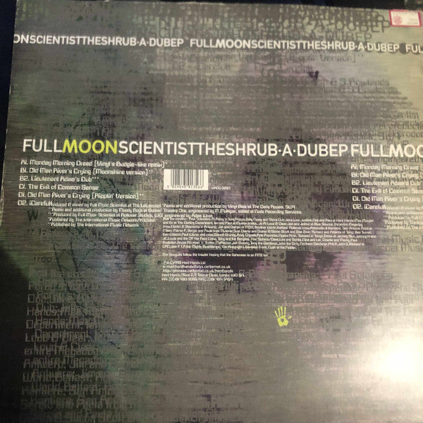 Full Moon Scientist : The Shrub-A-Dub EP (2x12", EP)