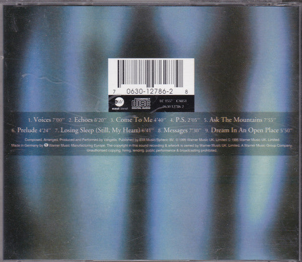 Vangelis : Voices (CD, Album)