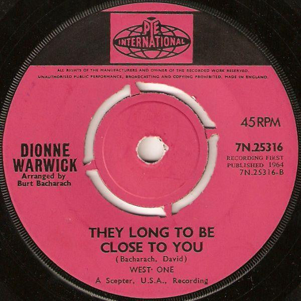 Dionne Warwick : Here I Am (7", Single, 4 P)