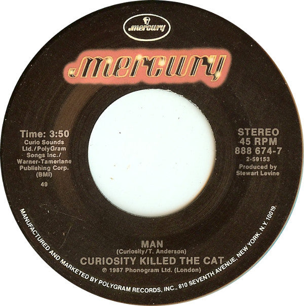 Curiosity Killed The Cat : Misfit (7", Single)