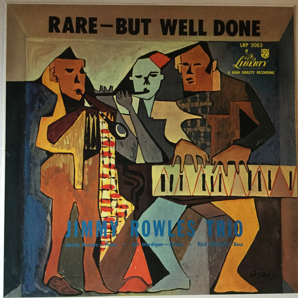 Jimmy Rowles Trio : Rare — But Well Done = レア・バット・ウェル・ダン (LP, Mono, RE)