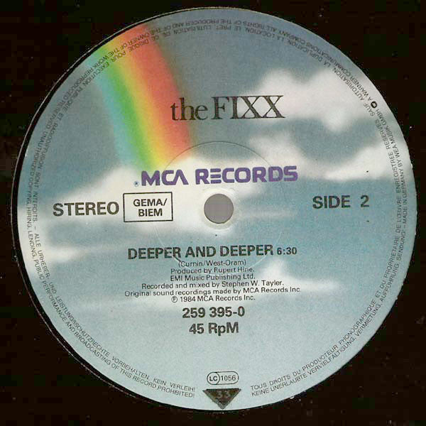 The Fixx : Less Cities, More Moving People (12")