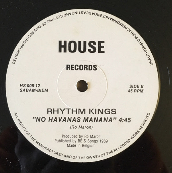 Rhythm Kings : One For The Money (12")