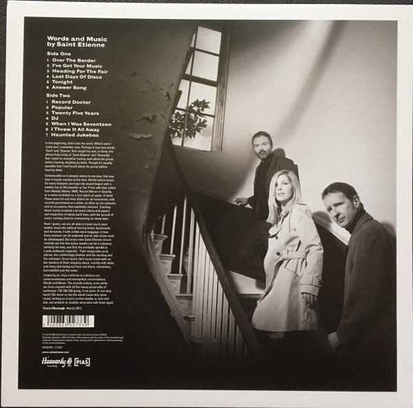 Saint Etienne : Words And Music By Saint Etienne  (LP, Album, Ltd, RE)