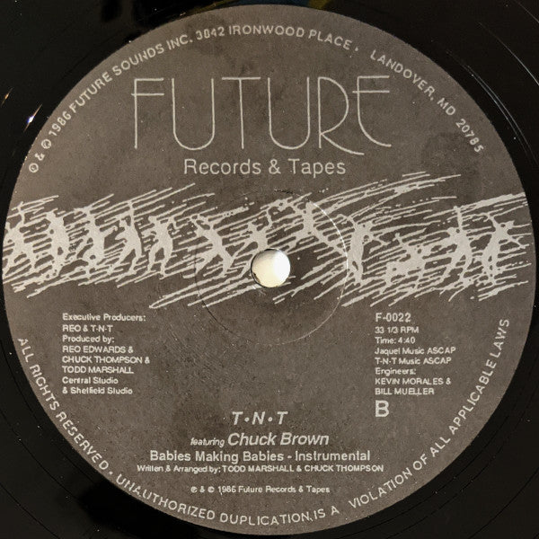 Chuck Brown & The Soul Searchers / T-N-T (2) : Family Affair / Babies Making Babies (12", Single)